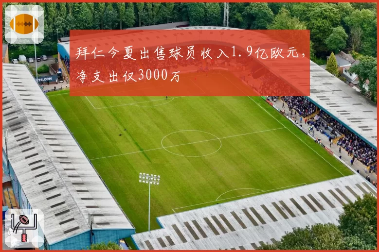 拜仁今夏出售球员收入1.9亿欧元，净支出仅3000万